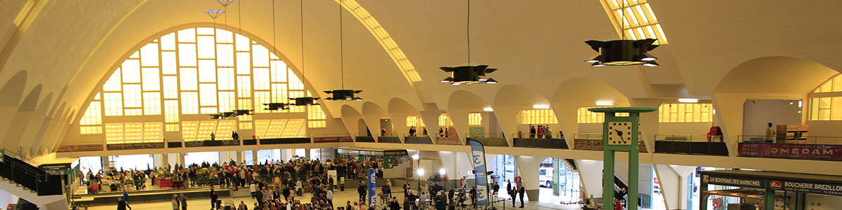 Halles du Boulingrin. © Carmen Moya Ramirez - Office du Tourisme du Grand Reims Halles du Boulingrin