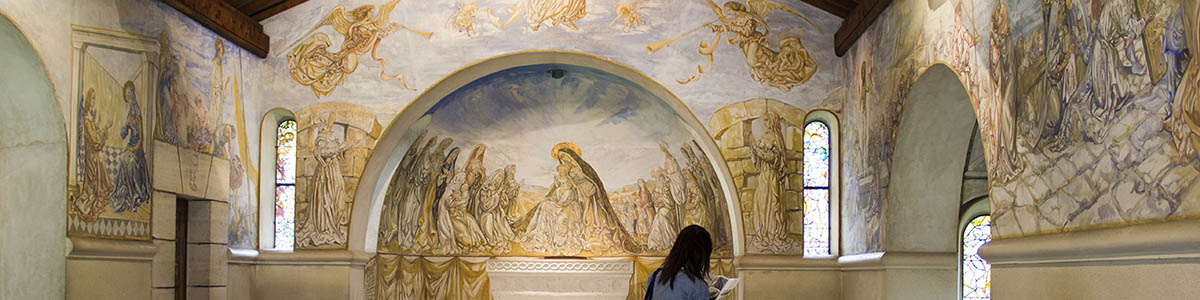 Chapelle Foujita. © Carmen Moya - Office du Tourisme du Grand Reims Chapelle Foujita